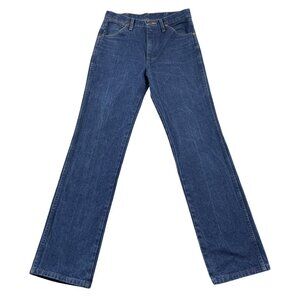 VTG Wrangler Jeans Mens 29x32 Cowboy Cut Slim Dark Wash Denim 936PWD